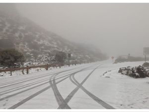 Supporting image for story: Tourists shocked as popular attraction in Tenerife blanketed in snow ahead of Easter holidays