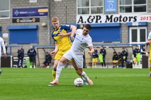 Jordan Piggott battles for the ball Picture: Kieren Griffin Photography