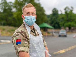 Supporting image for story: Soldiers share experiences of working on Covid-19 frontline in West Midlands
