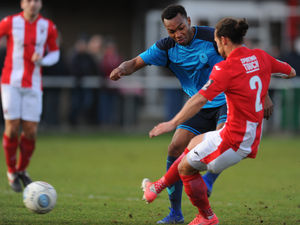 Supporting image for story: Brackley Town 3 AFC Telford 1 - Report and pictures