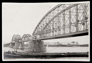 The Nijmegen Bridge, Netherlands, which the original owner of the watch was trying to blow up