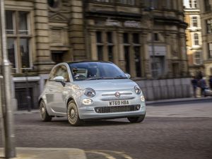 Supporting image for story: UK Drive: Hybrid power keeps the petrol Fiat 500 going a little longer