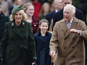 Supporting image for story: King and Queen walk to church at Sandringham after ‘brutal’ year