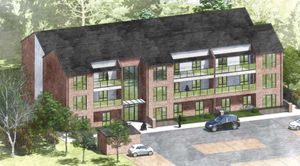 Artist impression of the original proposal. Image: Acanthus W S M Architects