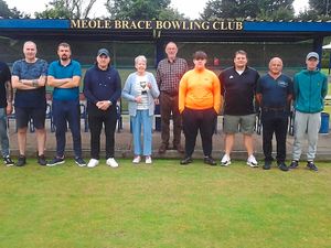 Supporting image for story: Abbey days as Jones and Evans enjoy doubles glory in Shrewsbury divisions