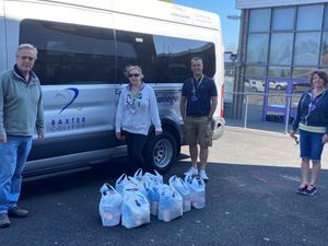 Supporting image for story: School staff deliver food parcels to struggling Kidderminster families