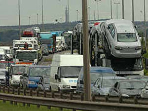 Supporting image for story: Roadworks create chaos