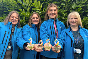 From left, Miranda Ashwell, Rebecca Peters, Isobel Onions, and Helen Davies.