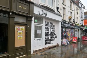 The former Adlard's Tobacconists has been the focus of an application from the owners of the successful Shrewsbury pizza restaurant, Dough & Oil