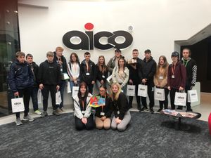 Supporting image for story: Students learn about the world of work in visit to Oswestry company