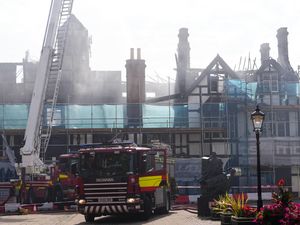 Supporting image for story: Two girls arrested after historic West Midlands hotel destroyed in suspected arson attack