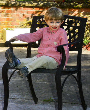 Thomas McIntyre has a rare condition called Proximal Femoral Focal Deficiency