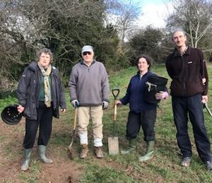 Heather Price, Graham Hubbard, Megan Blackmore, and Steve Baines