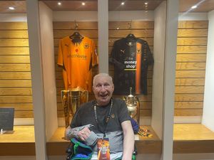 Supporting image for story: Care home resident overjoyed when his wish to visit his beloved Wolves is granted