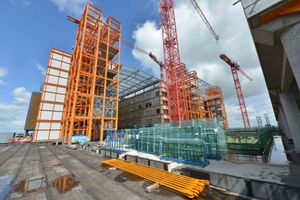 Work halted on the hospital after the collapse of Carillion