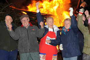 Campaigners raise a cheer