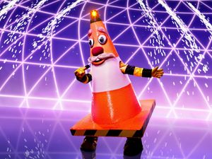 Supporting image for story: Real identity of Traffic Cone revealed on The Masked Singer