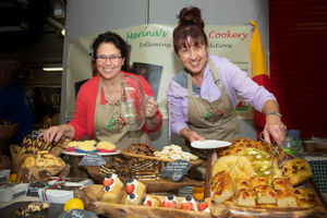 Marina Midolo and Maxine Hopwood of Marina's Italian Cookery