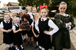 The cast of Matilda Jr the Musical 