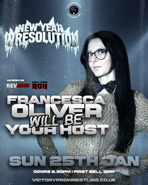 Francesca Oliver to host Victory Pro Wrestling