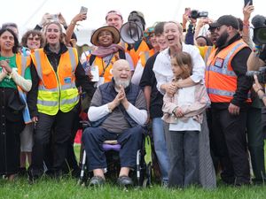 Supporting image for story: Revellers pour into Glastonbury Festival as gates open for 2025