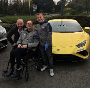 The last picture of Marie with Chris and Lewis