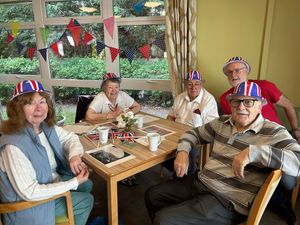 Members of Dementia Support Groups in Donnington and Ketley Bank have been celebrating the 80th anniversary of VE Day.
