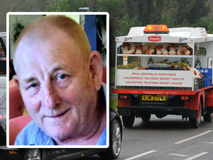 Supporting image for story: Float features in funeral procession as much-loved milkman laid to rest