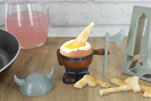 Noki Viking Egg Cup and Toast Cutter