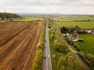 Supporting image for story: Farm manager, 58, died in A518 crash which also left boy and man hurt after unexplainably drifting into oncoming traffic