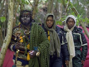 Supporting image for story: ‘Tribe’ living in woods banned from entering plot of land they were evicted from