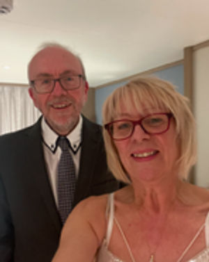 Karen & Martin After