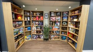 Selection of games at the new venue