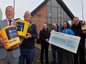 Supporting image for story: Donation made to prison's chosen charity as thanks for inmates' bird and bug box creations