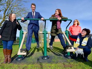 Supporting image for story: Gavin Williamson hits the gym to celebrate park's makeover - PICTURES and VIDEO
