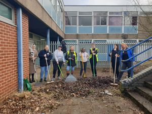 Work started in February 2025 with the support of volunteers to prepare the site.