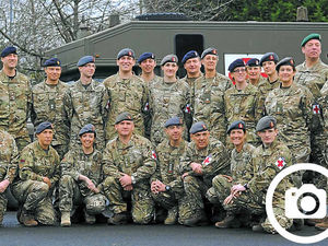Supporting image for story: Back to the front for brave Midlands medics in Afghanistan