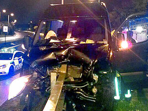 Supporting image for story: Drink-driver banned from road after Keyway crash