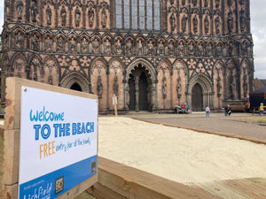 Supporting image for story: Learn about Angels and enjoy the beach during summer at Cathedral