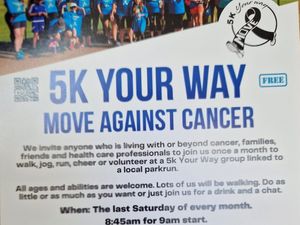 Supporting image for story: New cancer support group invites people to '5k Your Way'