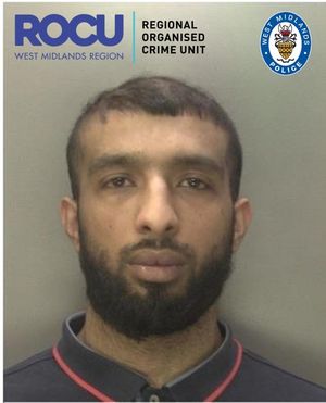 Mohammed Nabeel has been jailed for four years and eight months. Photo: West Midlands Police