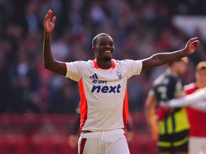 Callum Hudson-Odoi celebrates on the pitch