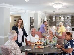 Supporting image for story: Retirees hold winter warmer event