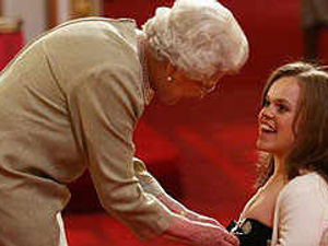 Supporting image for story: Swimmer Eleanor receives MBE