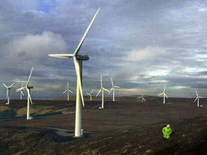 Supporting image for story: Shropshire farmer turns to wind turbine power