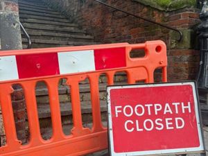 Supporting image for story: Safety fears force emergency closure of footpath in Shrewsbury