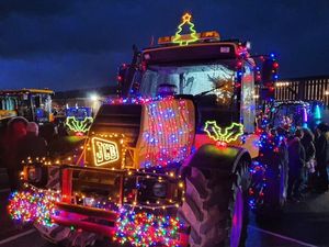 Supporting image for story: Welshpool illuminated tractor run times - where to see farm vehicles light up towns and villages
