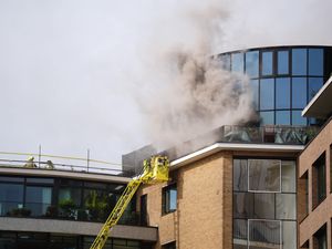 Supporting image for story: Firefighters tackle blaze at BBC’s former HQ Television Centre