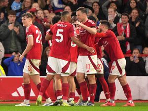 Supporting image for story: Nottingham Forest climb to third with emphatic win over 10-man West Ham