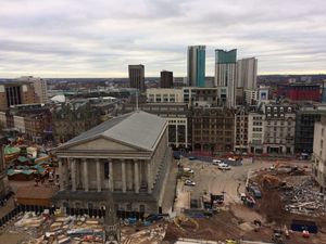 Supporting image for story: Going, going, gone! Fletchers Walk and old Birmingham Conservatoire buildings bulldozed as £700m Paradise project gathers pace